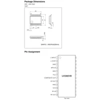 ON Semiconductor LV2285VB-MPB-E Unclassified Dimensions_2 ON Semiconductor LV2285VB-MPB-E Unclassified Dimensions_2