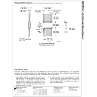 Texas Instruments 54FCT138DMQB Unclassified Dimensions_2 Texas Instruments 54FCT138DMQB Unclassified Dimensions_2