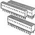 Amphenol ICC (FCI)-89891-834H-Rectangular Connectors - Headers, Receptacles, Female Sockets