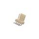 Adam Tech-LHA-04-TRA-Rectangular Connectors - Headers, Male Pins