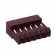 Adam Tech-MTD-B-06-C-2-Rectangular Connectors - Free Hanging, Panel Mount