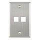 HellermannTyton-FPDUAL-SS-Keystone - Faceplates, Frames