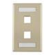 HellermannTyton-FPIDUAL-I-Keystone - Faceplates, Frames