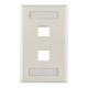 HellermannTyton-FPIHDUAL-FW-Keystone - Faceplates, Frames