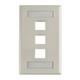 HellermannTyton-FPIHTRIPLE-FW-Keystone - Faceplates, Frames