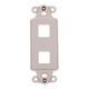 HellermannTyton-FPRMF2-FW-Keystone - Faceplates, Frames