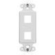 HellermannTyton-FPRMF2-W-Keystone - Faceplates, Frames