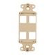 HellermannTyton-FPRMF4-I-Keystone - Faceplates, Frames
