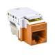 HellermannTyton-RJ45FC3-ORN-Keystone - Inserts