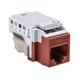 HellermannTyton-RJ45FC6-RED-Keystone - Inserts