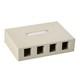 HellermannTyton-SMBQUAD-I-Keystone - Faceplates, Frames