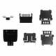 JAE Electronics-RL01-P14S-C4E-Rectangular Connectors - Free Hanging, Panel Mount