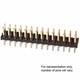 NorComp Inc.-2164-70-01-P2-Rectangular Connectors - Headers, Male Pins