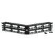 Panduit Corp-CPPA48FMWBLY-Patchbay, Jack Panels