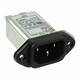 Qualtek-858-06/025-Power Entry Connectors - Inlets, Outlets, Modules