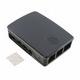 Raspberry Pi-RASPBERRY PI 4 CASE BLACK/GREY-Evaluation, Development Board Enclosures