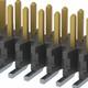 Samtec Inc.-FTMH-134-02-L-DV-P-TR-Rectangular Connectors - Headers, Male Pins
