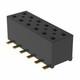 Samtec Inc.-TLE-106-01-G-DV-P-TR-Rectangular Connectors - Headers, Receptacles, Female Sockets