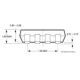 Analog Devices, Inc.LTC6255CDC#TRPBFLinear - Amplifiers - Instrumentation, OP Amps, Buffer Amps Dimensions_9