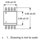 STMicroelectronicsM25PE40-VMW6TGConnectors, Interconnects Dimensions_5