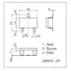 ON Semiconductor3LP02C-TB-ETransistors - FETs, MOSFETs - Single Dimensions_2