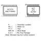 ON SemiconductorMC74AC273NGLogic - Flip Flops Dimensions_5