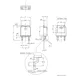 STMicroelectronicsSTD16N60M6Transistors - FETs, MOSFETs - Single Dimensions_1
