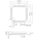 ON SemiconductorLC75833W-TBM-EPMIC - Display Drivers Dimensions_2