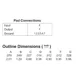 STMicroelectronicsLFCG-612 Ceramic Filters Dimensions_4