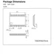 ON SemiconductorLV4910T-MPB-ELinear - Amplifiers - Audio Dimensions_2
