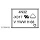 ON Semiconductor4N33Optoisolators - Transistor, Photovoltaic Output Dimensions_3