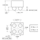 Texas InstrumentsTMP144YFFTTemperature Sensors - Analog and Digital Output Dimensions_12