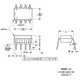 ON SemiconductorNCP1205PGPMIC - AC DC Converters, Offline Switchers Dimensions_2