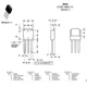 ON SemiconductorBUD42DTransistors - Bipolar (BJT) - Single Dimensions_3