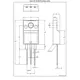 STMicroelectronicsSTF35N65DM2Transistors - FETs, MOSFETs - Single Dimensions_1