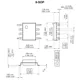 ON SemiconductorLF353MXLinear - Amplifiers - Instrumentation, OP Amps, Buffer Amps Dimensions_2