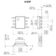ON SemiconductorLF351MXLinear - Amplifiers - Instrumentation, OP Amps, Buffer Amps Dimensions_2