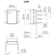 ON SemiconductorKA1458DLinear - Amplifiers - Instrumentation, OP Amps, Buffer Amps Dimensions_1