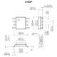 ON SemiconductorKA1458DLinear - Amplifiers - Instrumentation, OP Amps, Buffer Amps Dimensions_2