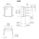 ON SemiconductorKA258DLinear - Amplifiers - Instrumentation, OP Amps, Buffer Amps Dimensions_1