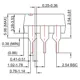 ON SemiconductorMOC3063VMOptoisolators - Triac, SCR Output Dimensions_8