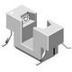 ON Semiconductor-QCK3-Optical Sensors - Photointerrupters - Slot Type - Transistor Output