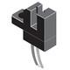 ON Semiconductor-QVE00112-Optical Sensors - Photointerrupters - Slot Type - Logic Output