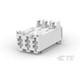 TE Connectivity-1-282003-2-Rectangular Connectors - Headers, Male Pins