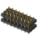 Samtec Inc.-TW-09-12-G-D-715-235-Rectangular Connectors - Board Spacers, Stackers (Board to Board)