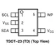 ON SemiconductorCAT24C04ZI-GMemory Pin Diagram_3
