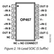 Analog Devices, Inc.OP467GBCLinear - Amplifiers - Instrumentation, OP Amps, Buffer Amps Pin Diagram_2