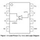 ON SEMICONDUCTORMC100EPT20DTLogic - Translators, Level Shifters Pin Diagram_1