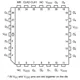 ON SemiconductorMC100E151FNGLogic - Counters, Dividers Pin Diagram_1