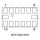 STMicroelectronicsLIS302DLTRMotion Sensors - Accelerometers Pin Diagram_3